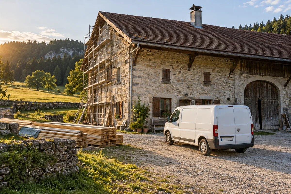 Artisan du Haut-Jura : le véhicule d'atelier qui suit