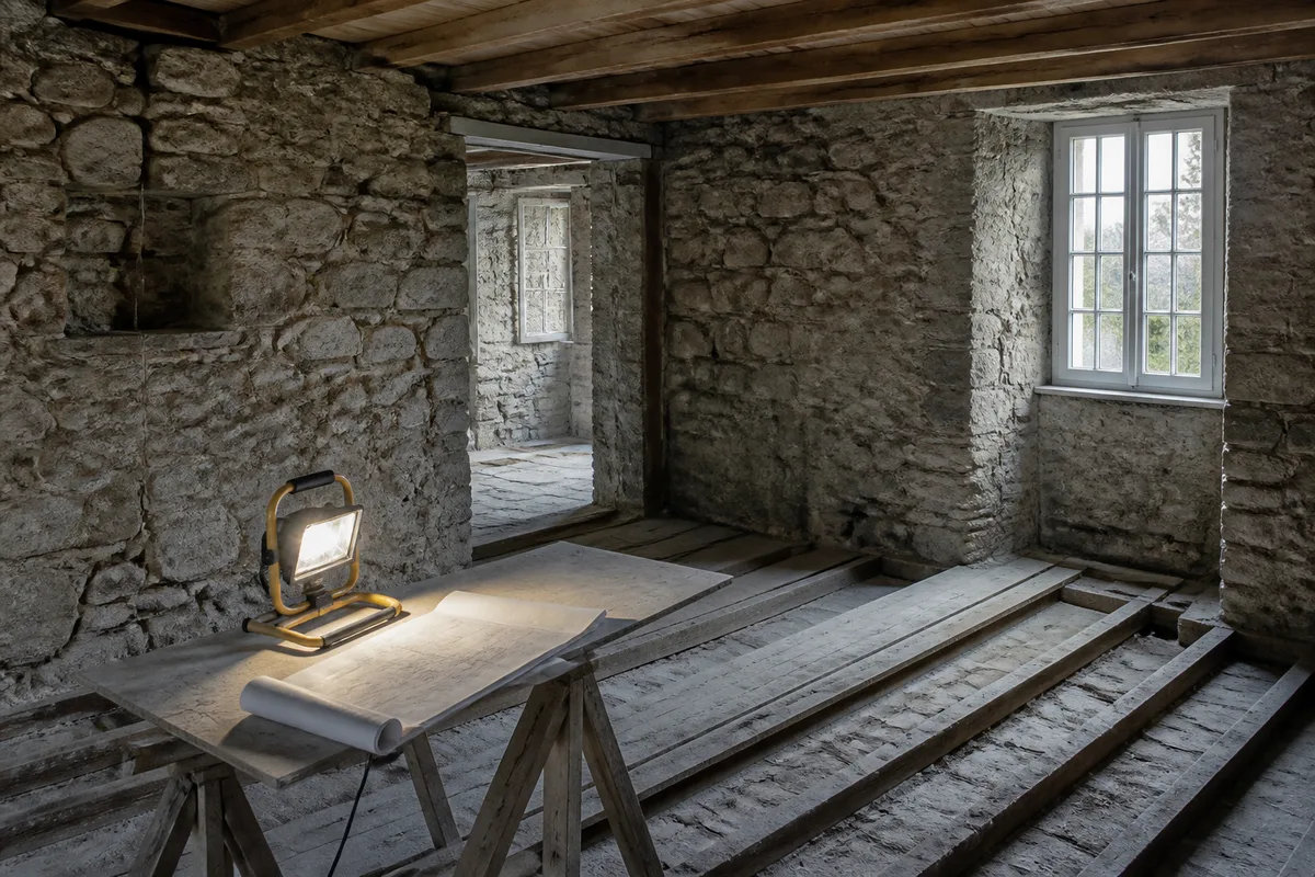 Rénovation de ferme